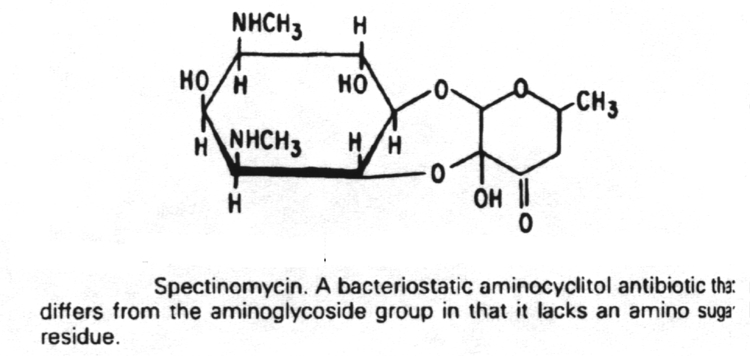 Structure of Spectinomycin