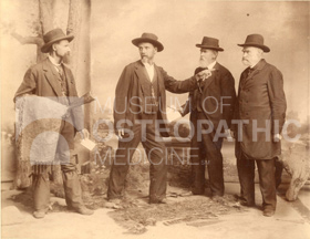 Dr. A.T. Still with Nursing Students, ca. 1909