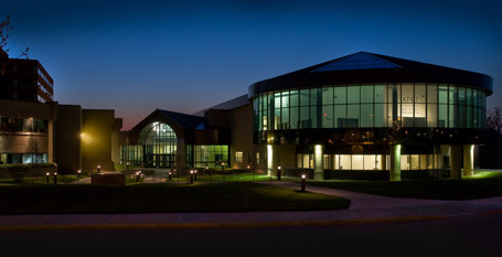 Image of Missouri Library at Night