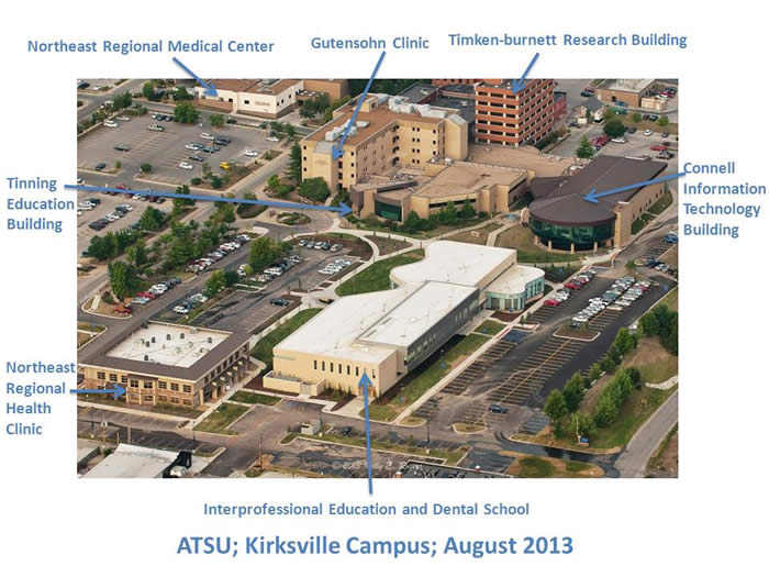 ATSU, Kirksville Campus, August 2013