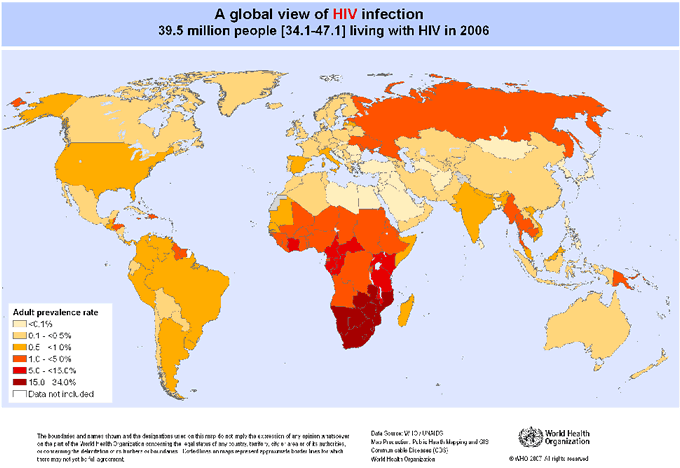 AIDS Prevalence 2006