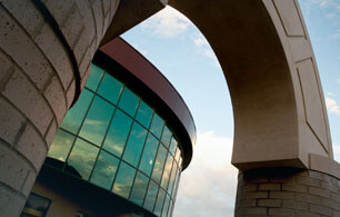 Entrance to ATSU's Missouri School of Dentistry and Oral Health campus.