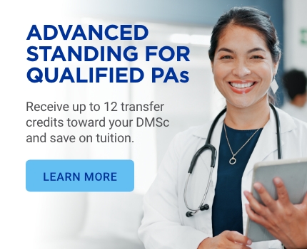 DMSc Advanced Standing Banner