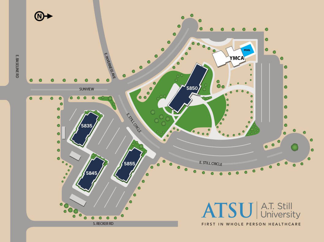 University Of Arizona Campus Map