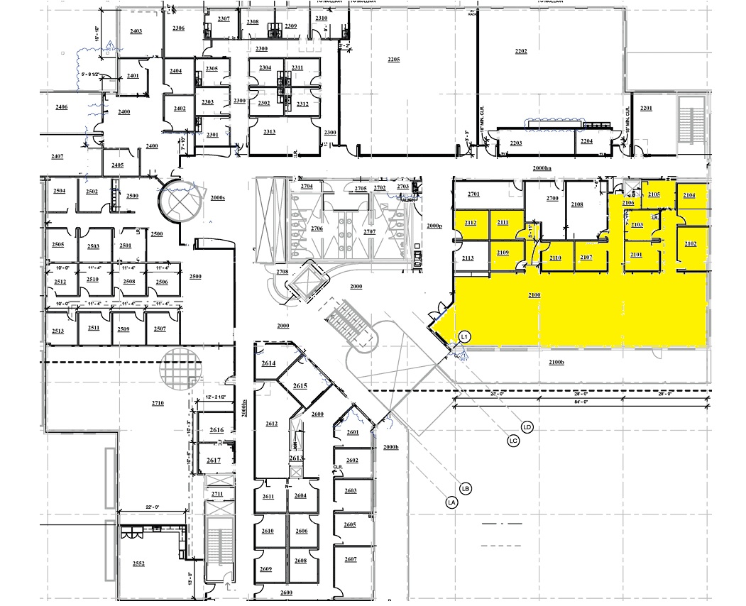 Library location on the California campus