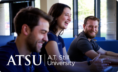 Students smiling