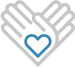 hand heart logo