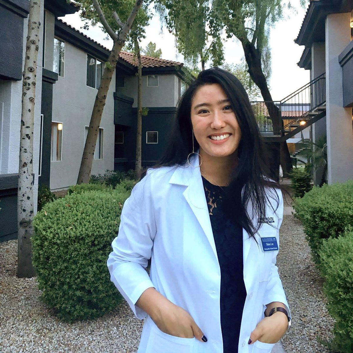 Shiree Lee, OMS III at A.T. Still University’s School of Osteopathic Medicine in Arizona