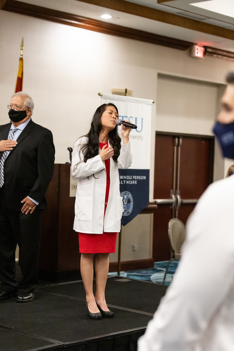 ATSU News ATSUASDOH class of 2024 celebrates long awaited White Coat
