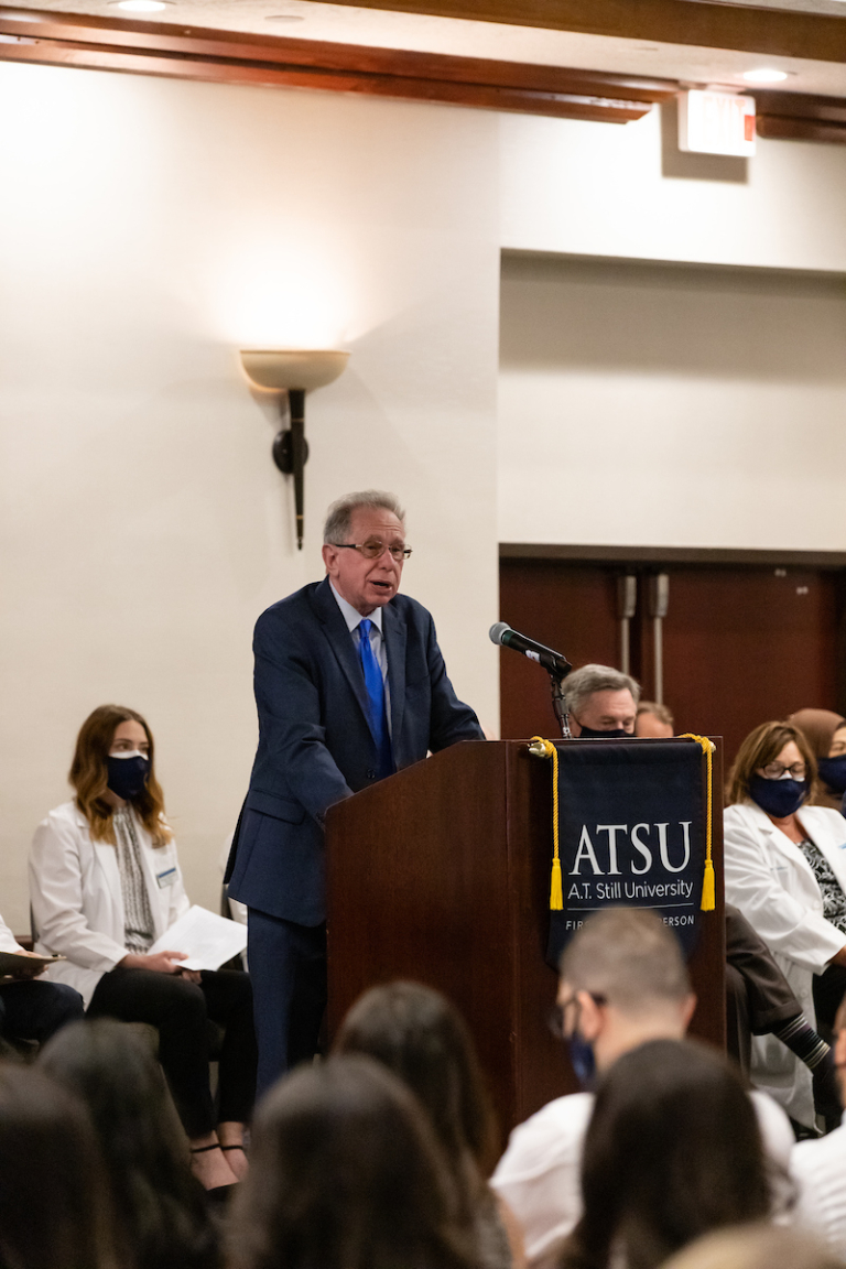 ATSU News ATSUASDOH class of 2024 celebrates long awaited White Coat
