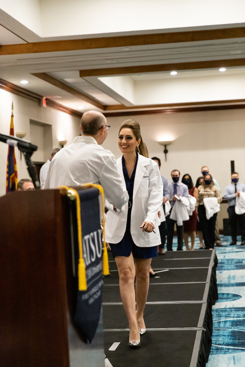 ATSU News ATSUASDOH class of 2024 celebrates long awaited White Coat