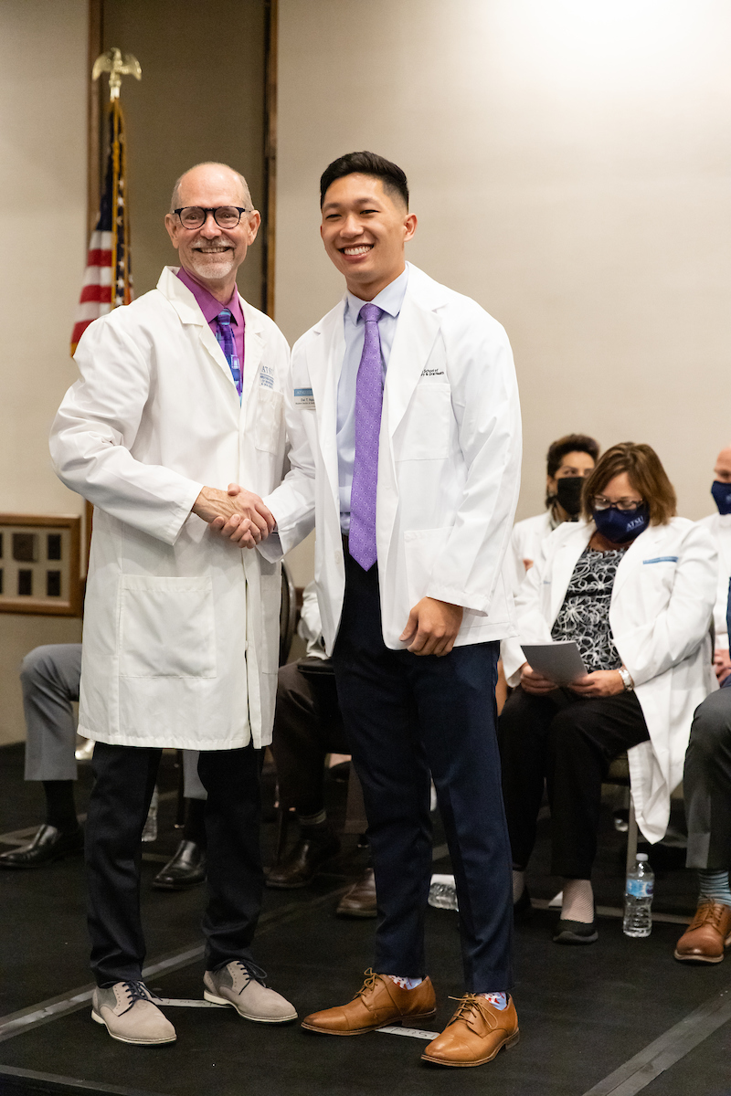 ATSU News ATSUASDOH class of 2024 celebrates long awaited White Coat