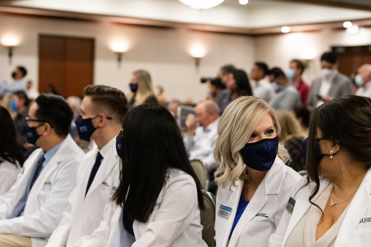 ATSU News ATSUASDOH class of 2024 celebrates long awaited White Coat