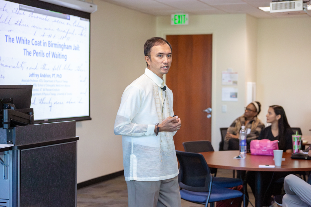 ATSU-ASHS professor delivers 2026 Championing the Legacy of Dr. Martin Luther King Jr. speech