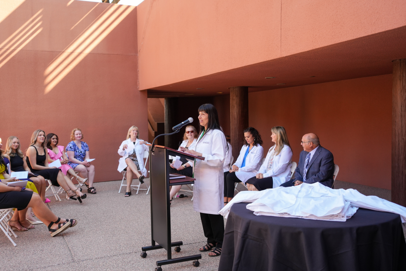 ATSU News | ATSU-ASHS Doctor of Audiology program presents white coats ...