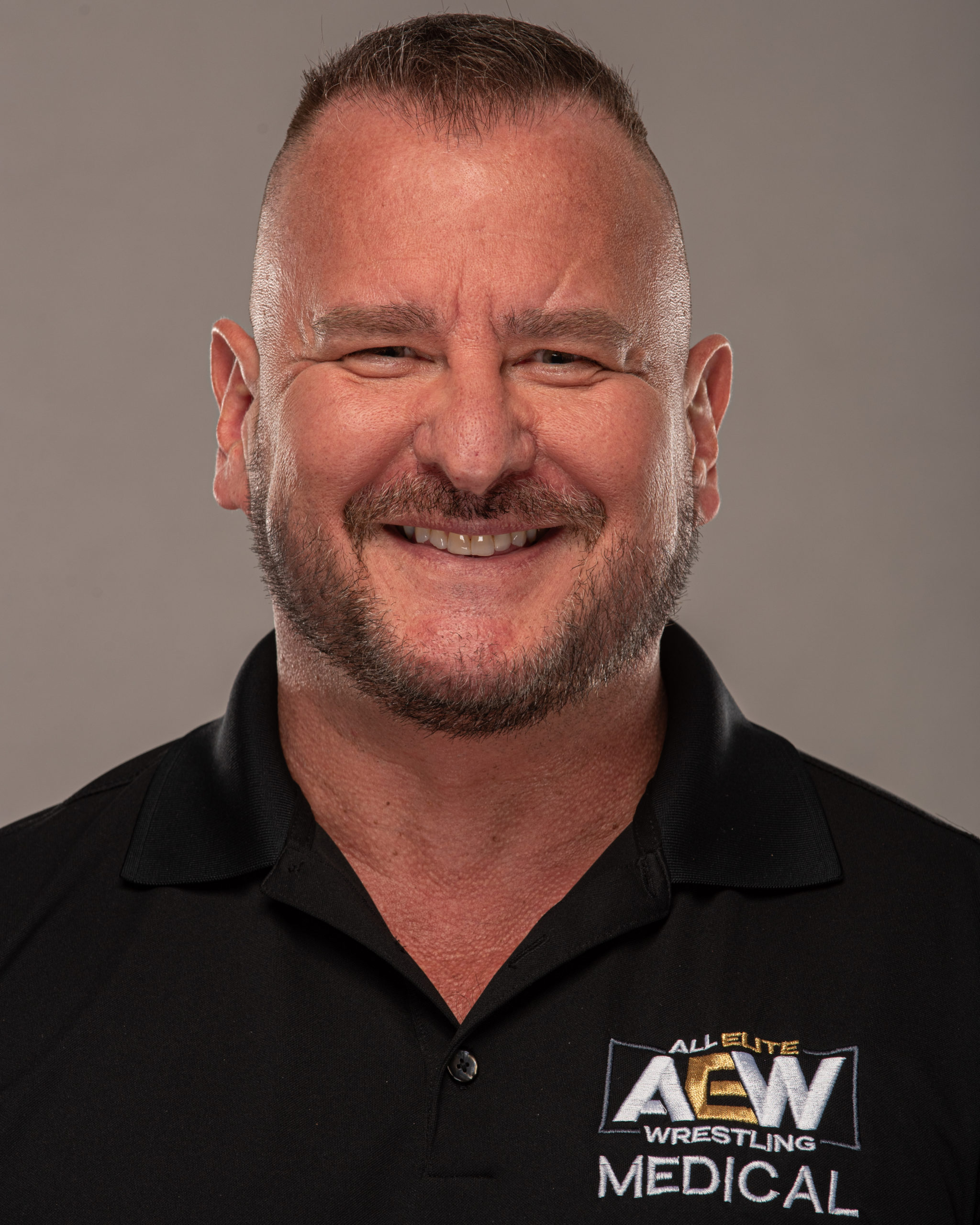 Dr. Michael Sampson has served as AEW’s ringside physician since 2020.