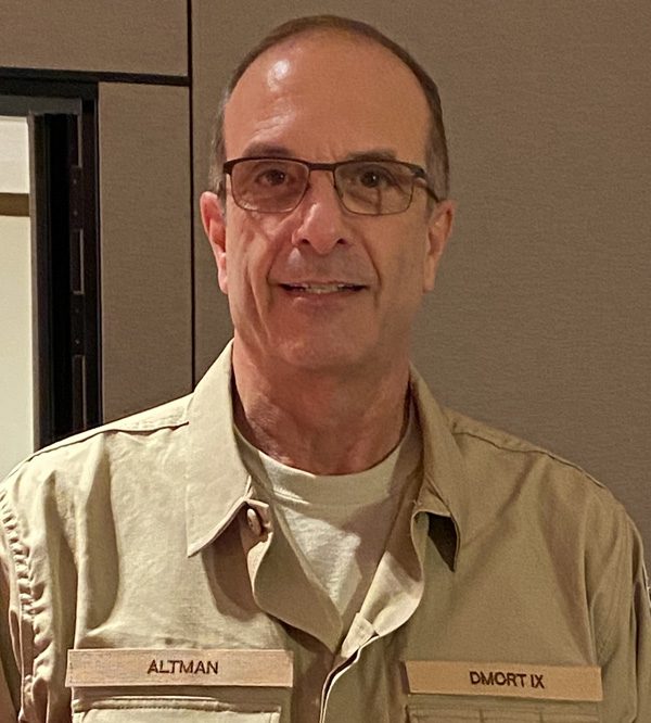 Dr. Don Altman in uniform