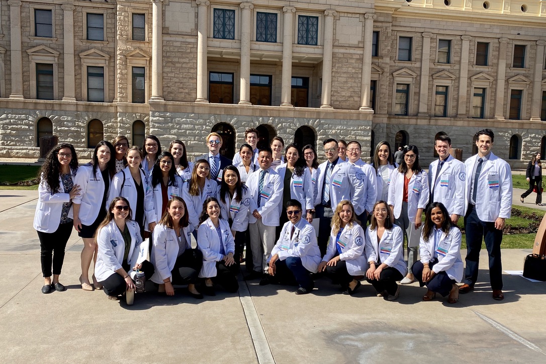 SOMA students at the AZ capitol