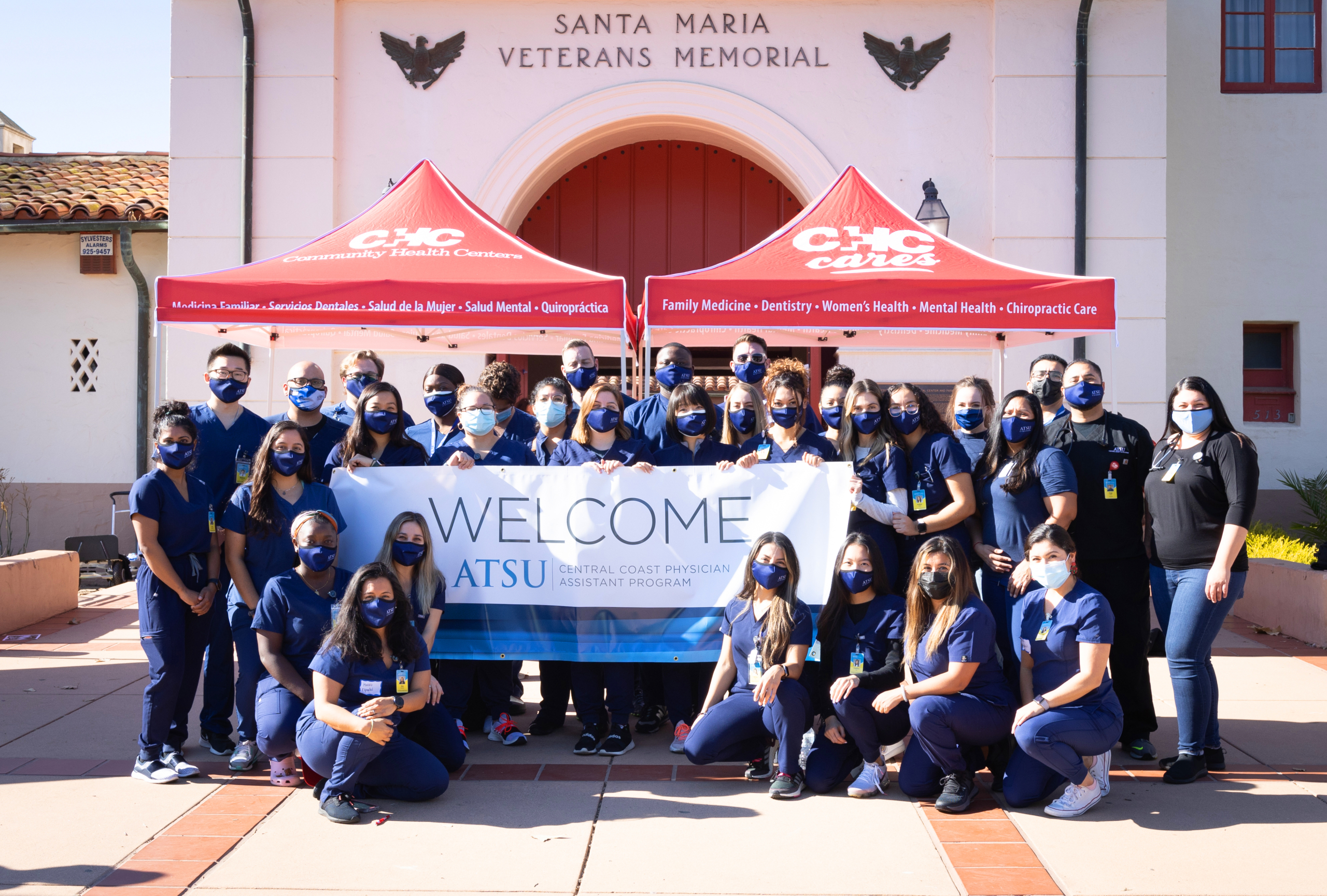 Students in A.T. Still University's Central Coast Physician Assistant program in Santa Maria, California, volunteered at the recent Day of the Farm Worker event.