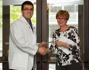 Kale Flory, OMS II, with Dr. Wilson