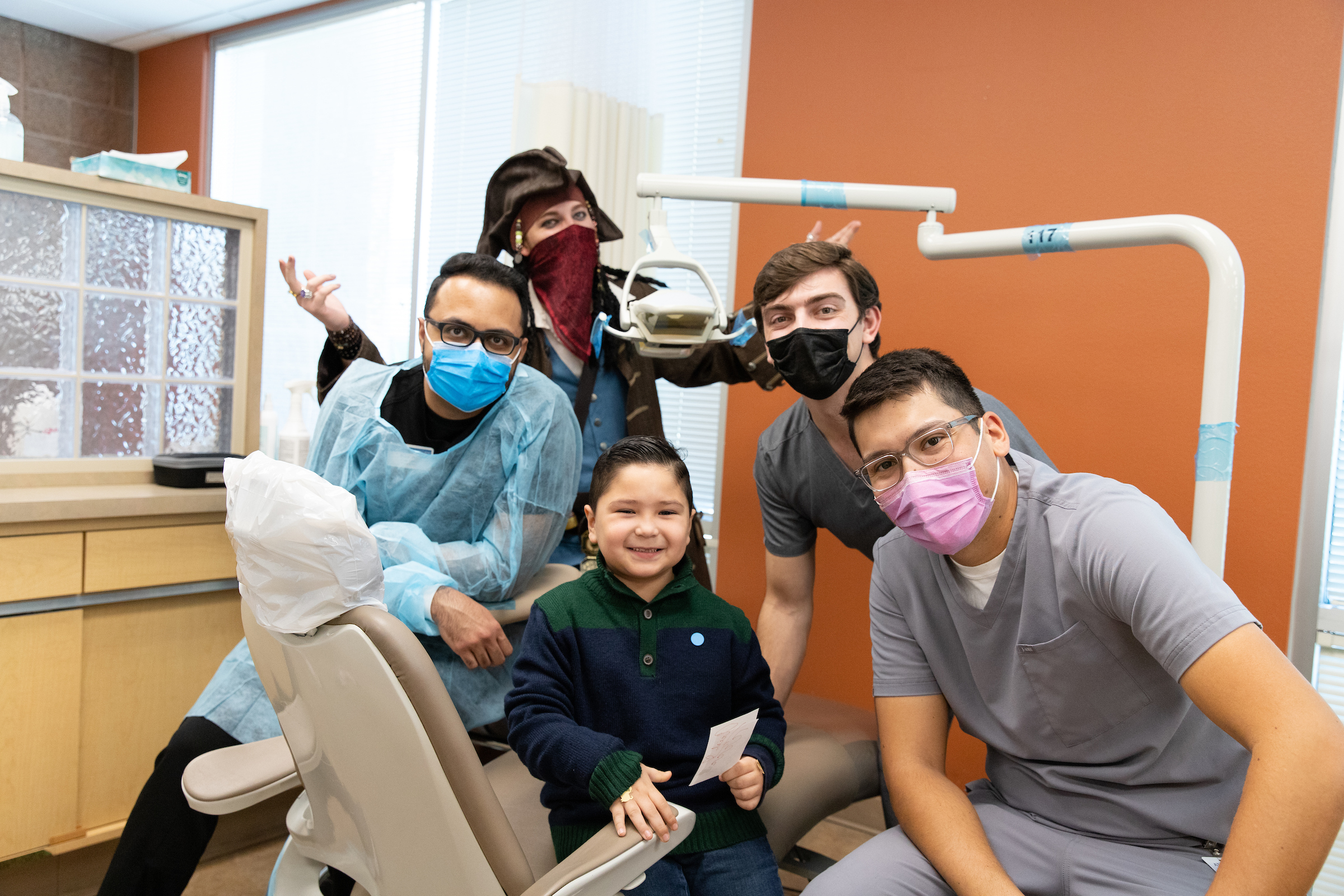 A.T. Still University’s Arizona School of Dentistry & Oral Health (ATSU-ASDOH) and the Arizona Dental Foundation provided free dental care to more than 300 uninsured and at-risk children during the annual Give Kids A Smile event Feb. 18, 2022, at the University’s Mesa, Arizona, dental clinic.