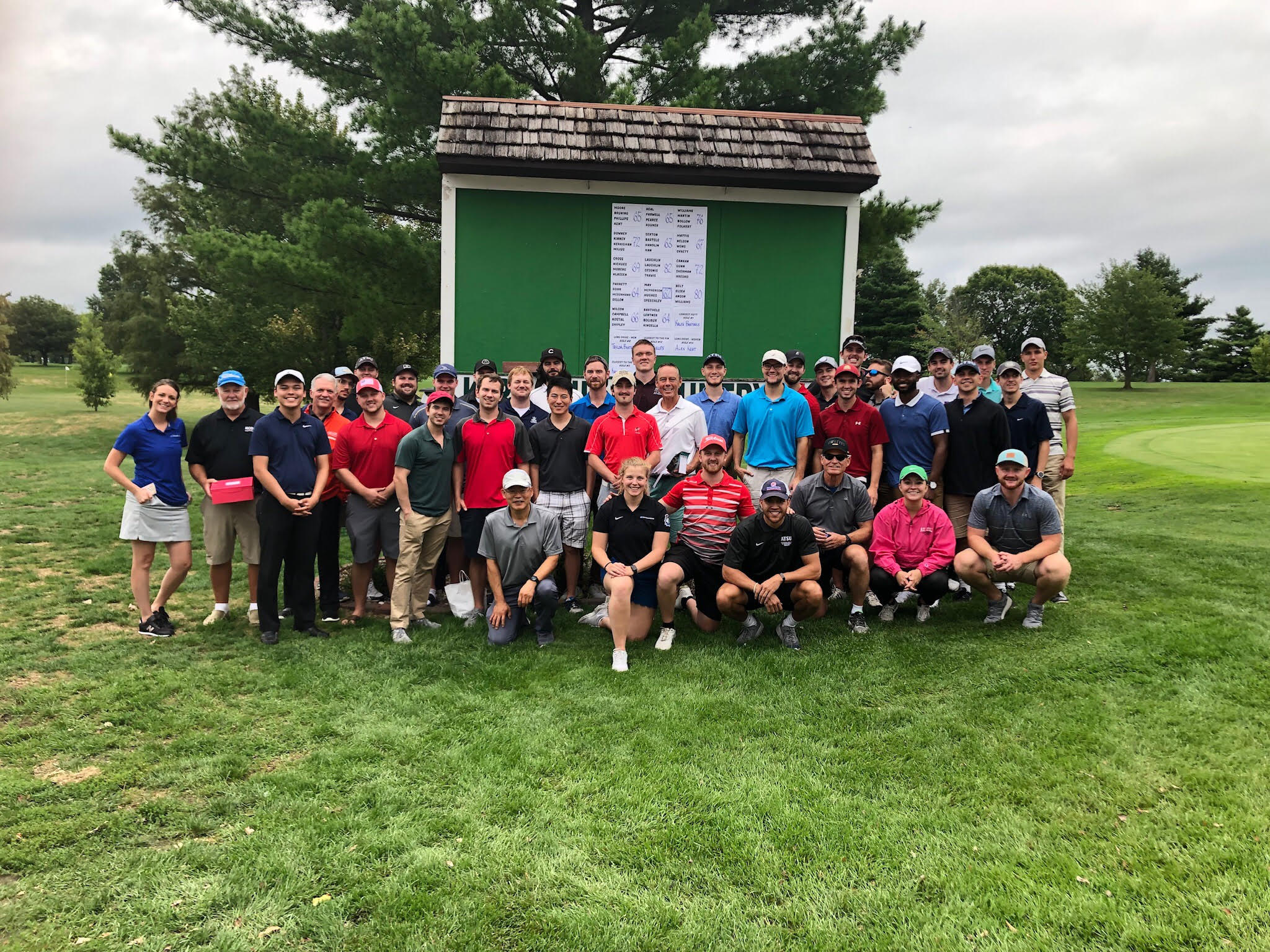 Participants at the 2019 Gutensohn Golf Classic