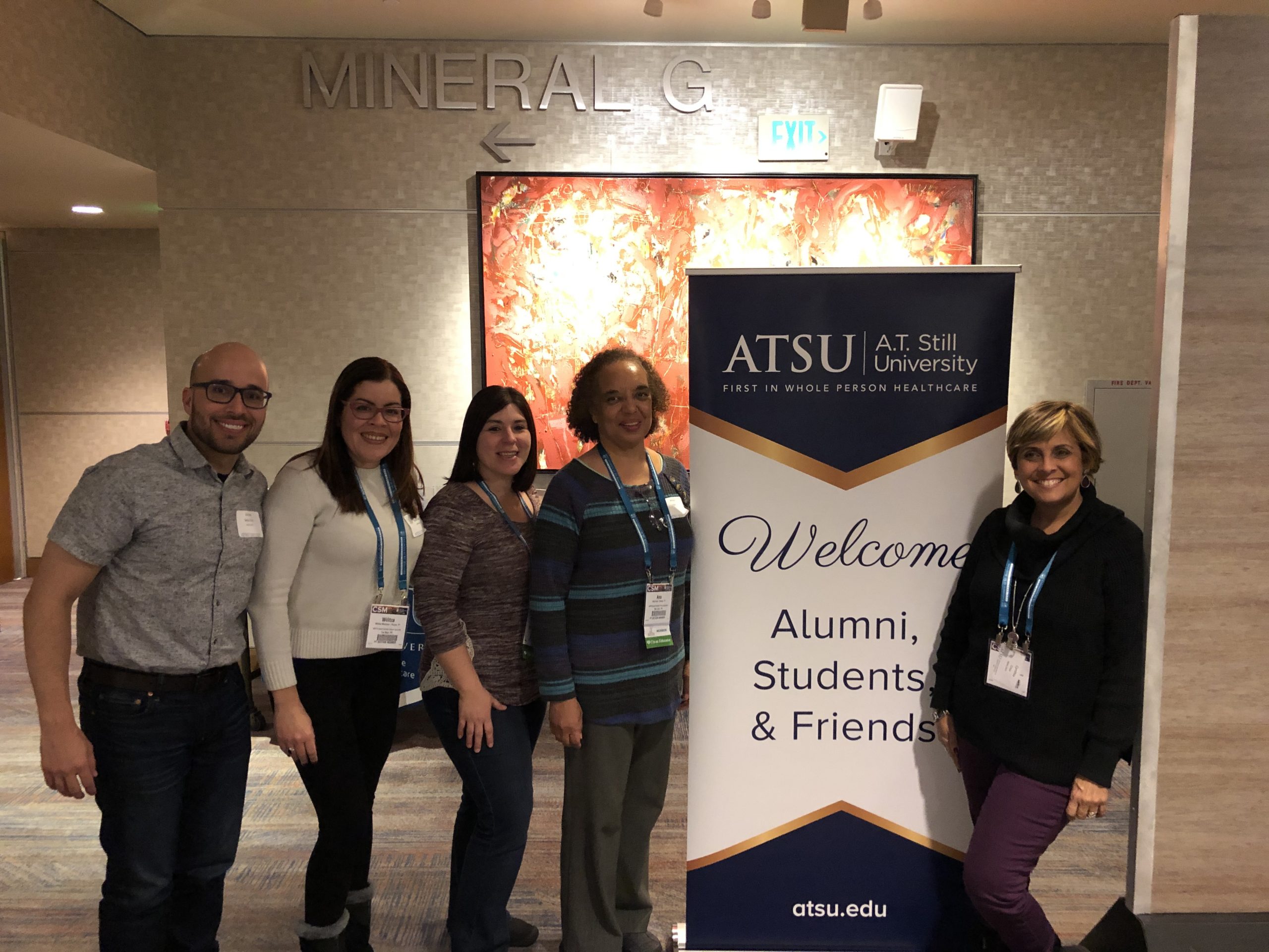 PT alumni, students, and friends in Denver in February 2020