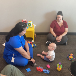 ATSU-ASHS OT and PT programs host annual baby lab
