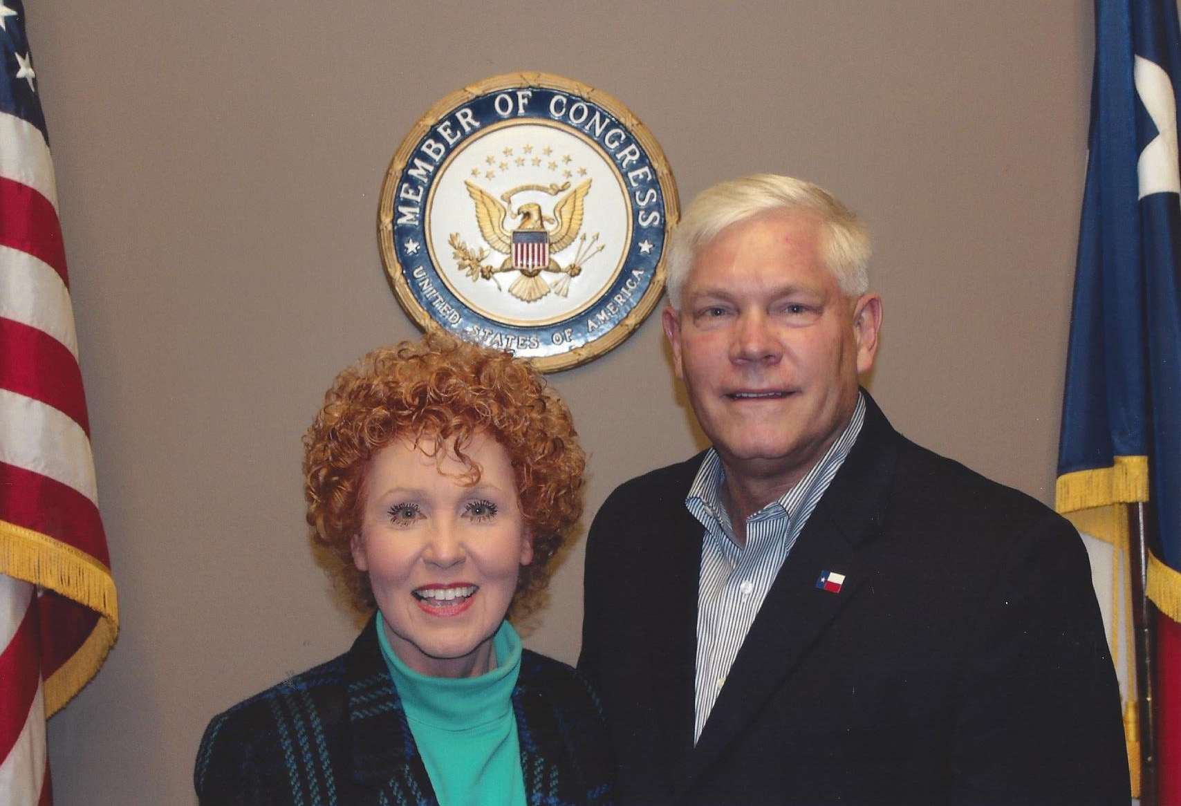 Dr. Scott and Pete Sessions