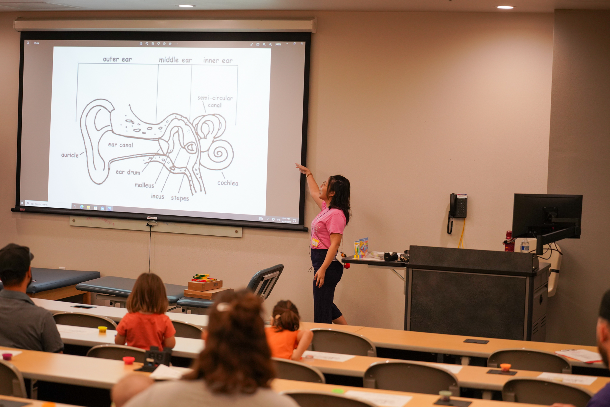 ATSU News | ATSU-ASHS Audiology students host annual E.A.R. Day