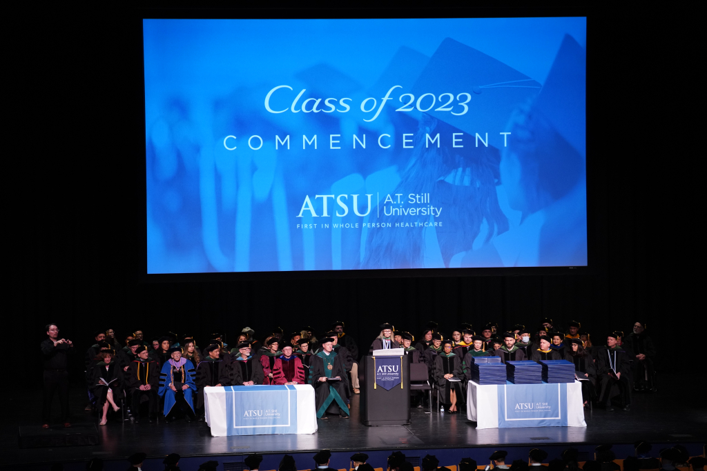 ATSU News ATSUSOMA hosts commencement; 138 students doctors