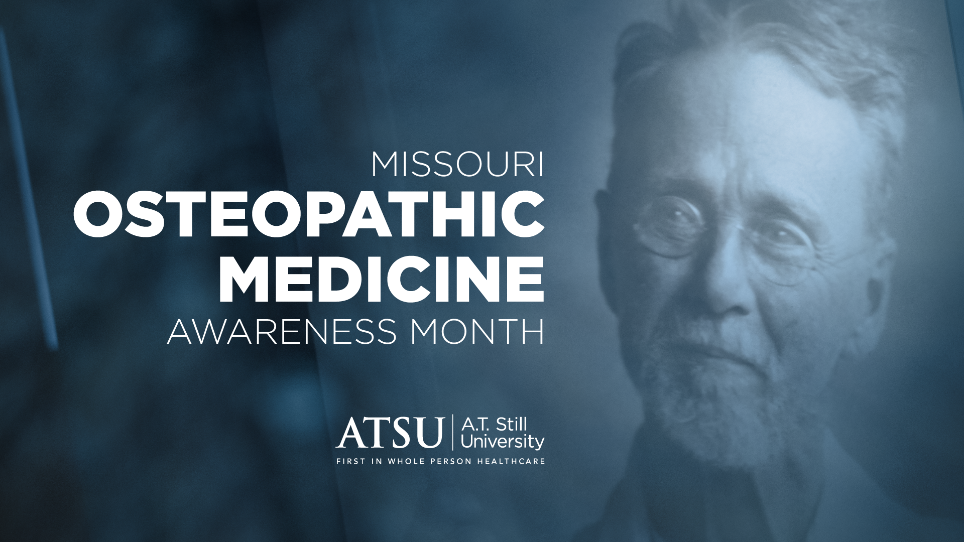 A graphic for Missouri Osteopathic Medicine Awareness Month