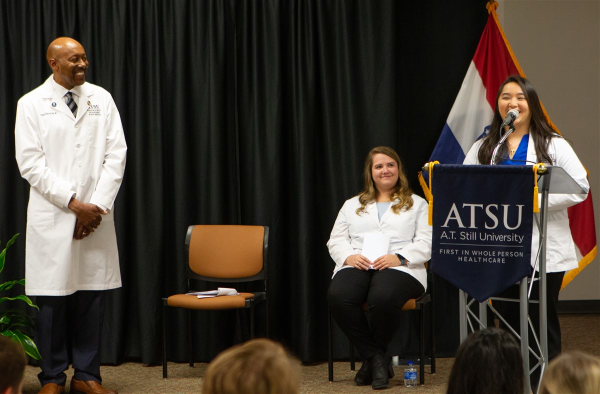 ATSU News ATSUMOSDOH class of 2024 White Coat Ceremony in photos