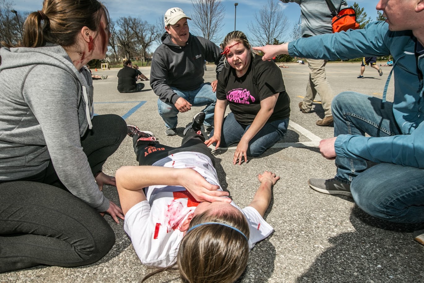 students involved in mass casualty event