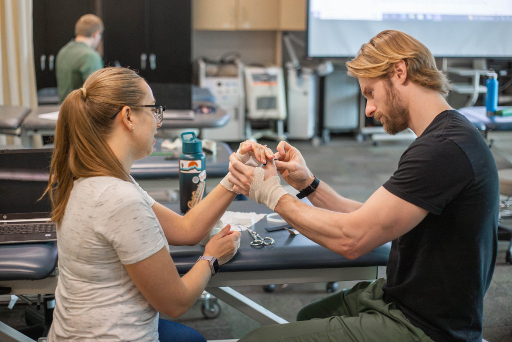ATSU News | ATSU OT students work on developing hands-on skills while ...
