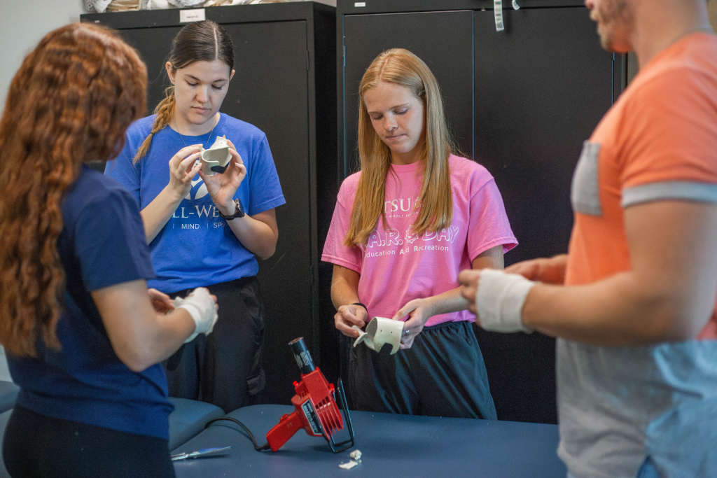 ATSU News | ATSU OT students work on developing hands-on skills while ...