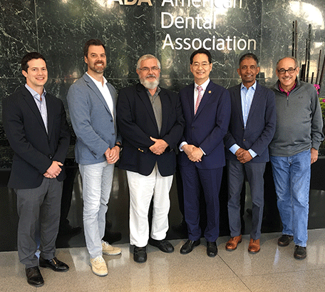 Dr. Park with ADAT Test Construction Committee Members 