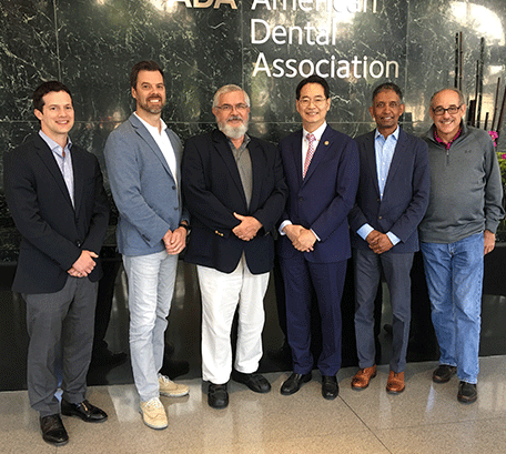Dr. Park with ADAT Test Construction Committee Members