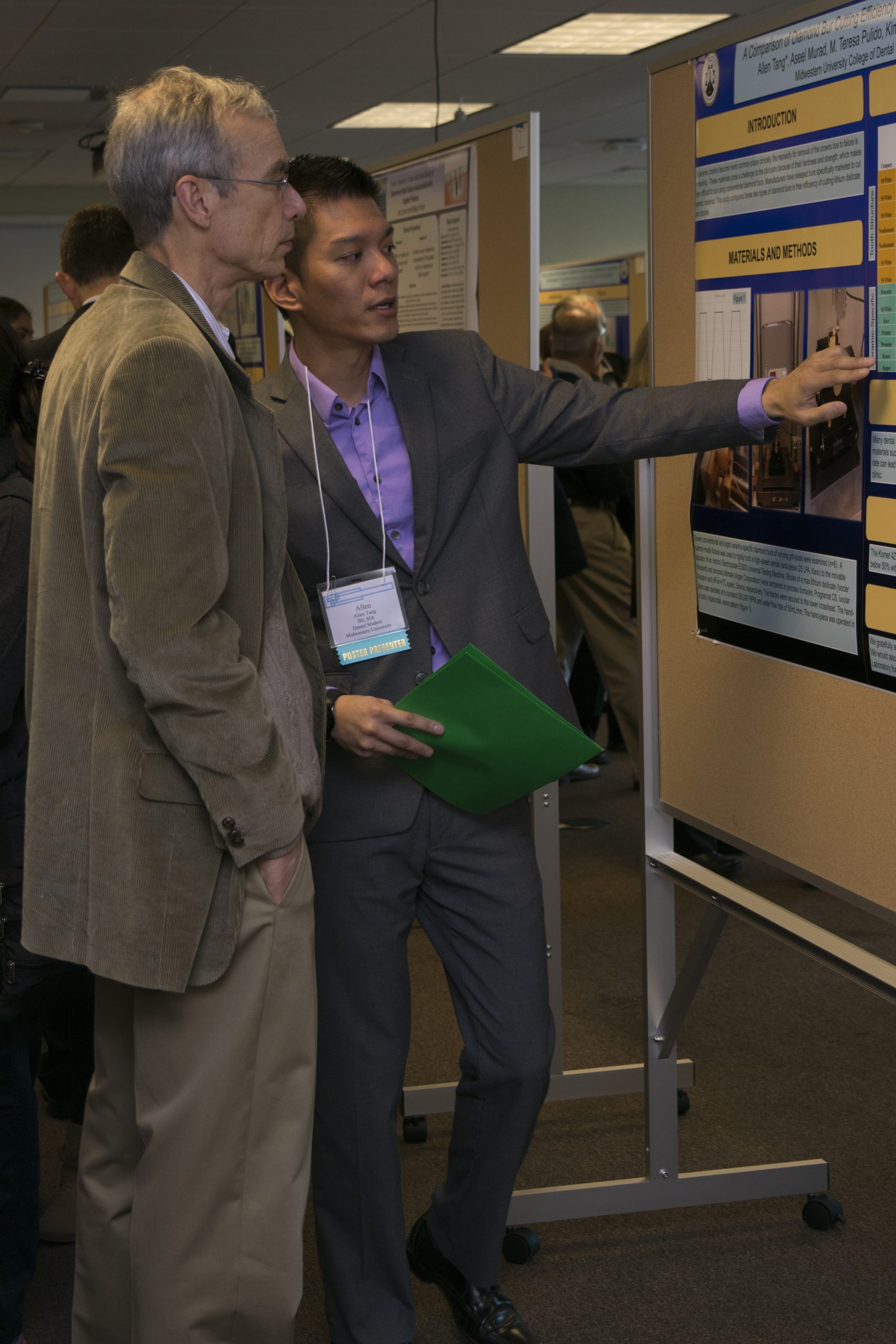 Faculty and students present research posters
