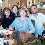 ATSU-ASHS students host Senior Spa Day at local memory care home