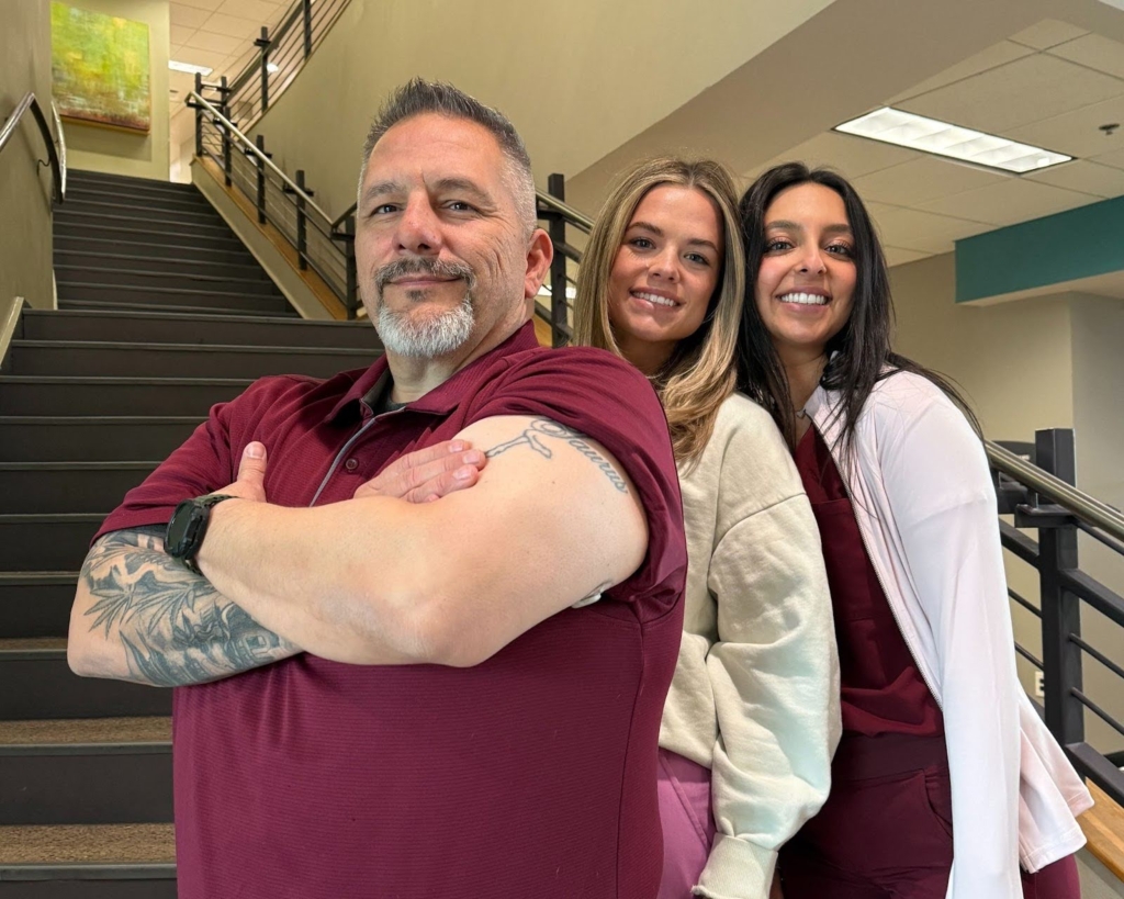 ATSU-ASHS PA students turn skills lab into real-world care moment for campus staff member