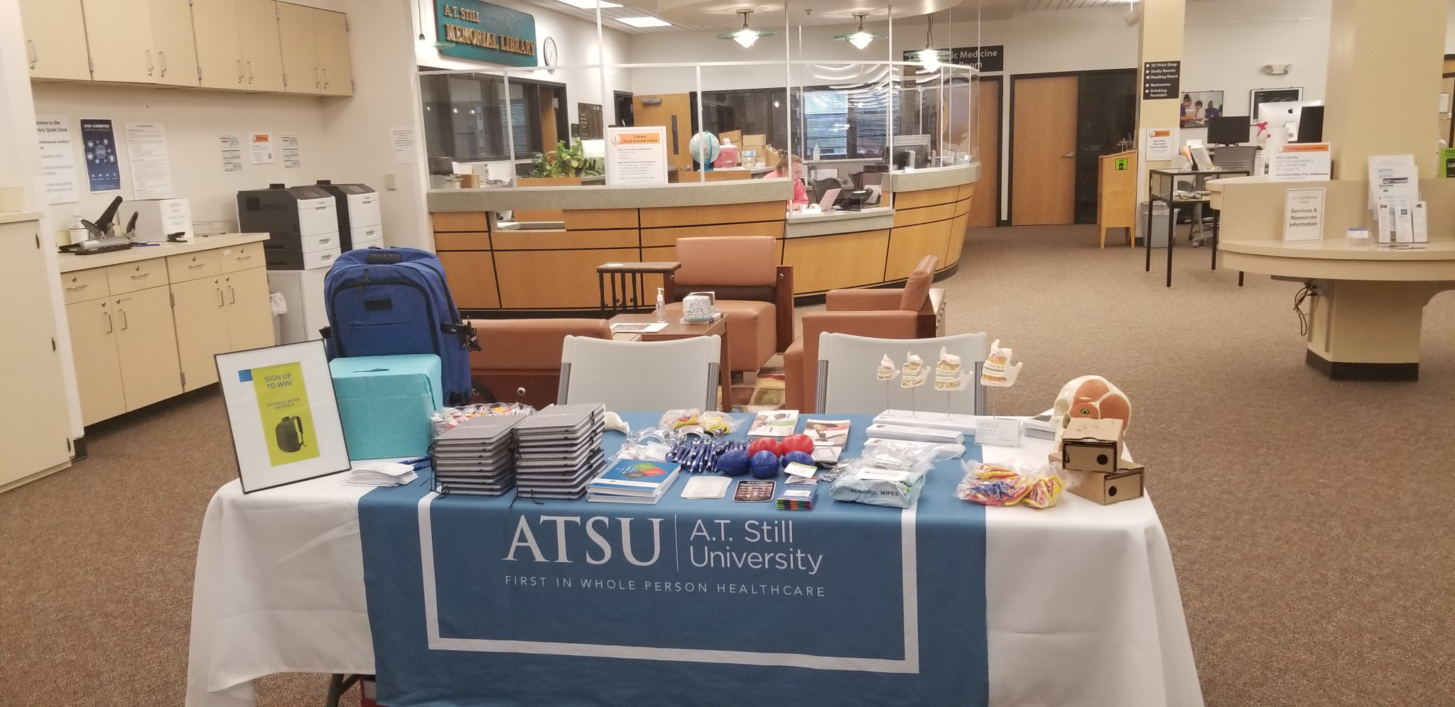 ATSU News Missouri campus library open house 2022