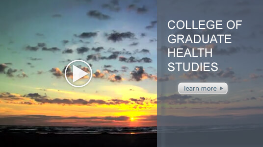 Video introducing ATSU's College of Graduate Health Studies.