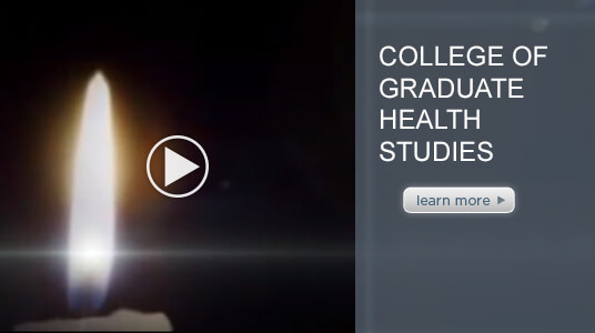 Video introducing ATSU's College of Graduate Health Studies.
